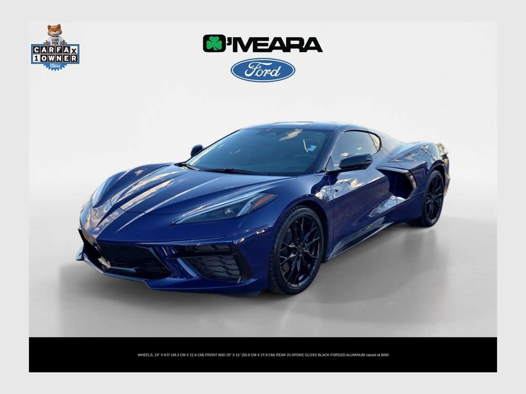 Used 2025 Chevrolet Corvette Stingray Coupe w/ 1LT image 1