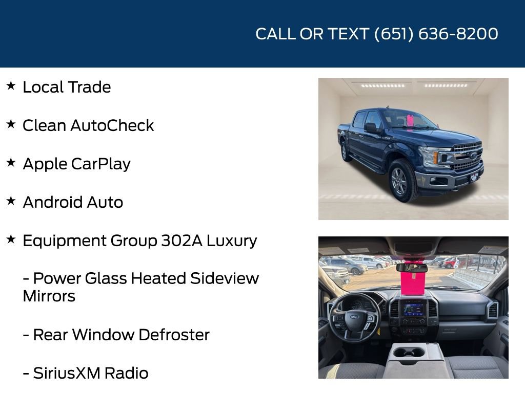 Used 2019 Ford F150 XLT w/ Equipment Group 302A Luxury image 5