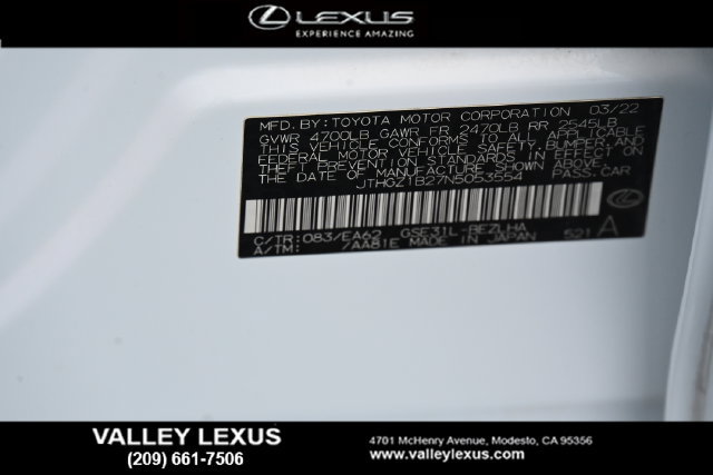 Used 2022 Lexus IS 350 F Sport w/ Navigation Package RWD image 23