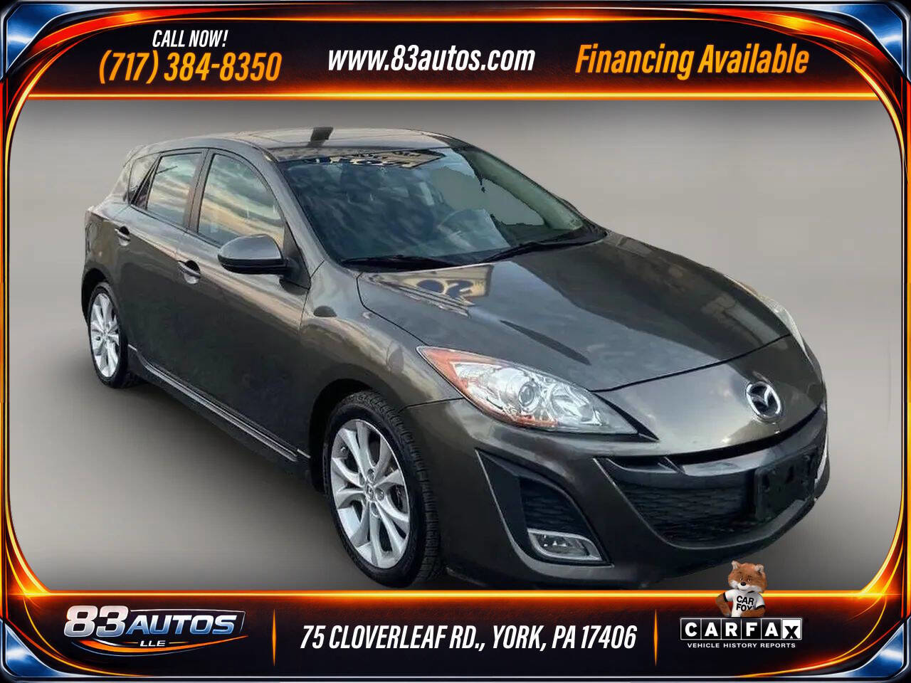 Used 2010 MAZDA MAZDA3 s Sport