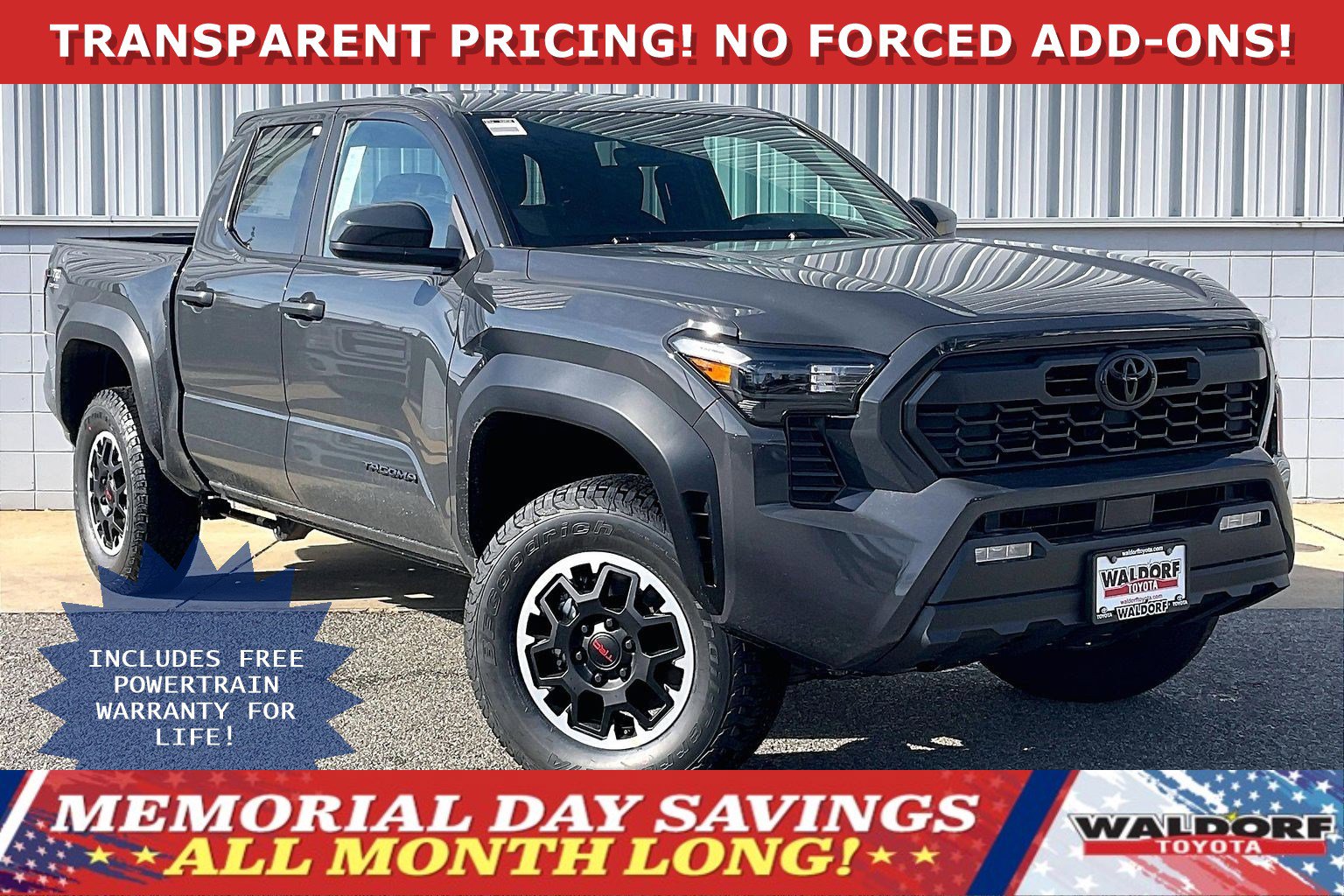 New 2026 Toyota Tacoma TRD Off-Road