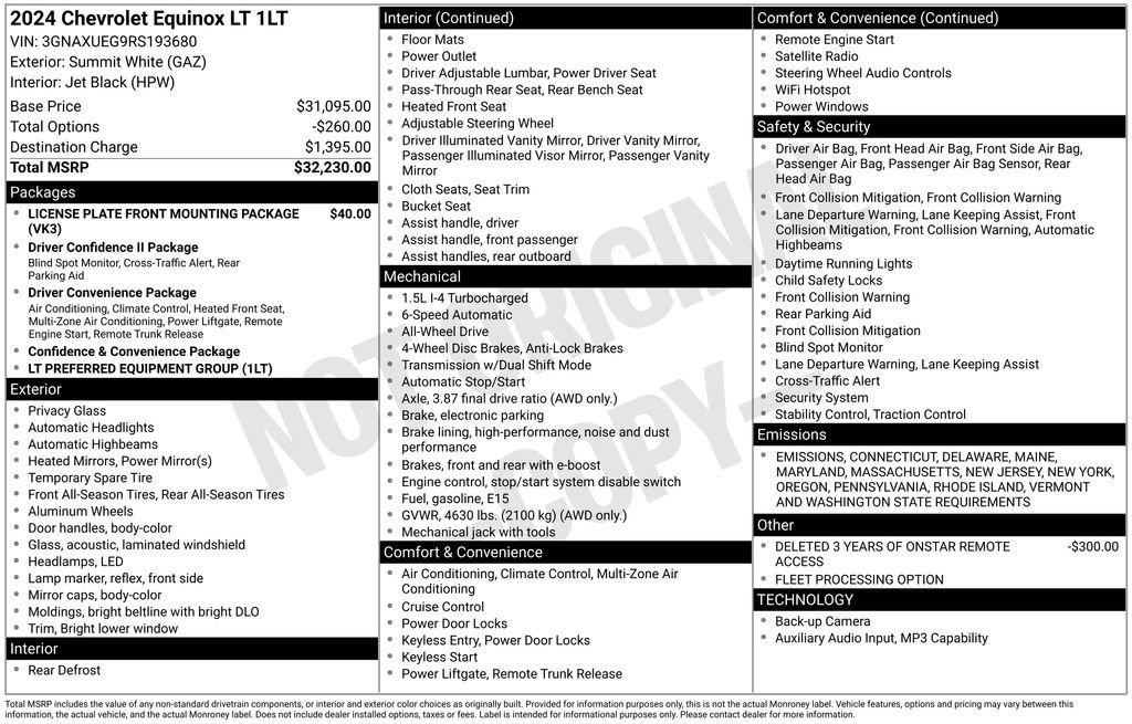 Used 2024 Chevrolet Equinox LT image 18