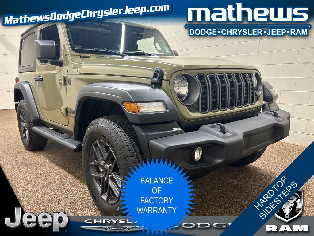 Used 2025 Jeep Wrangler Sport AWD/4WD image 1