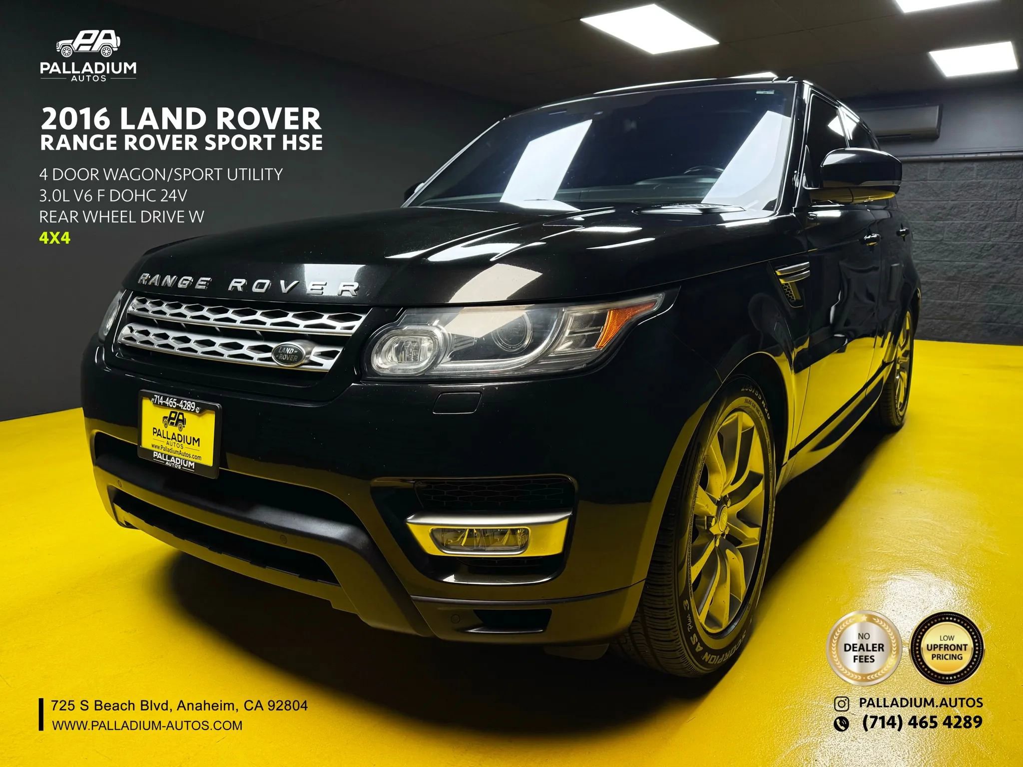 Used 2016 Land Rover Range Rover Sport HSE
