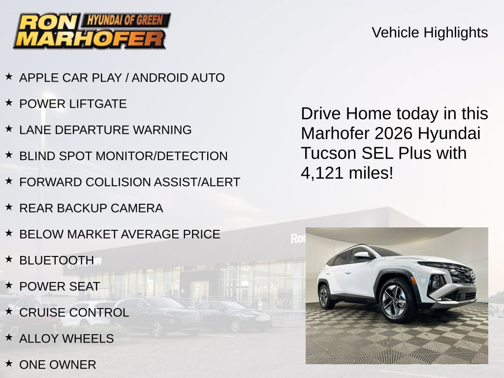 Used 2026 Hyundai Tucson SEL Plus FWD image 15