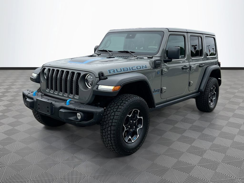 Used 2023 Jeep Wrangler Unlimited Rubicon 4xe w/ Steel Bumper Group AWD/4WD image 3