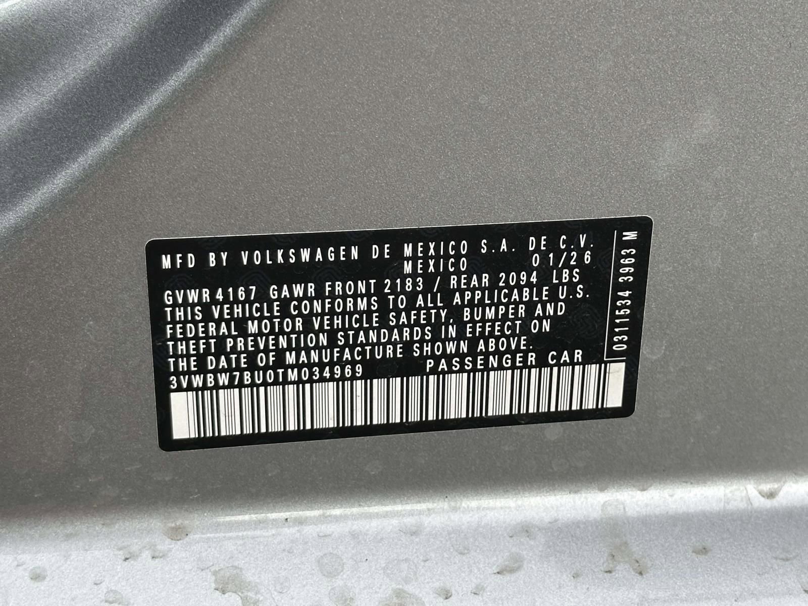 New 2026 Volkswagen Jetta Sport image 16