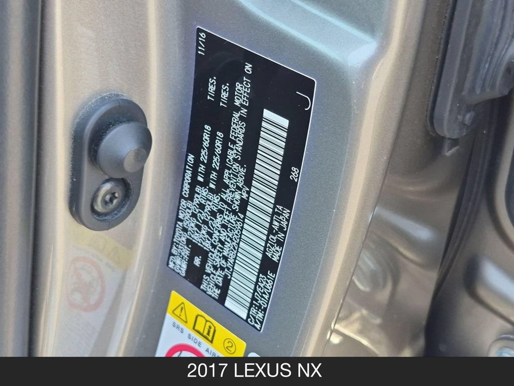 Used 2017 Lexus NX 200t FWD image 27