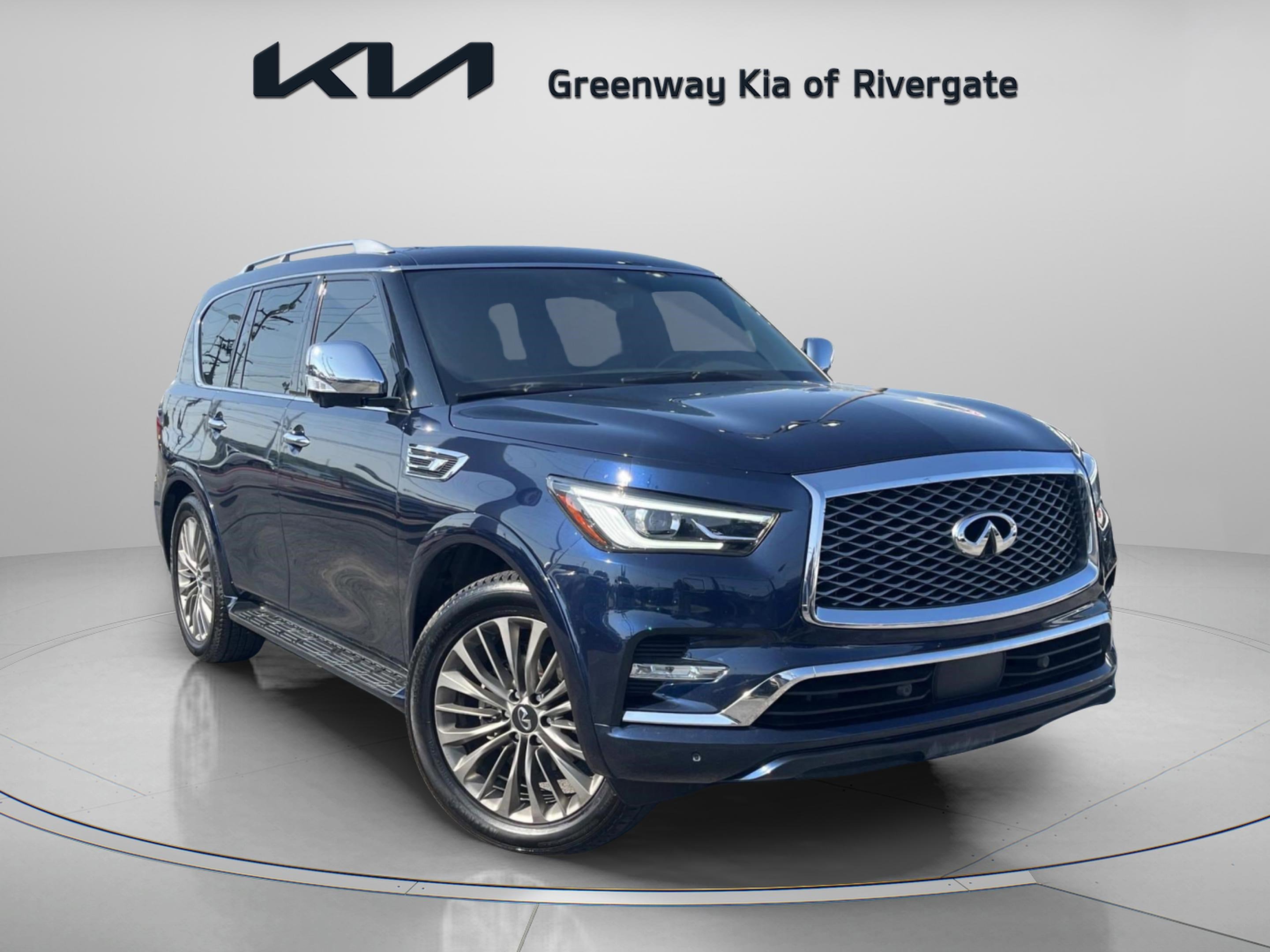 Used 2021 INFINITI QX80 Sensory w/ All-Season Package