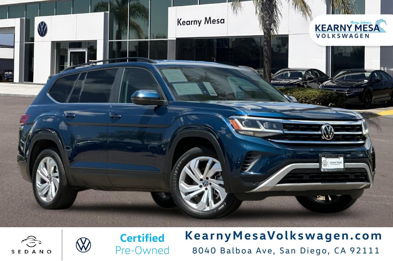 Used 2023 Volkswagen Atlas SE FWD image 1