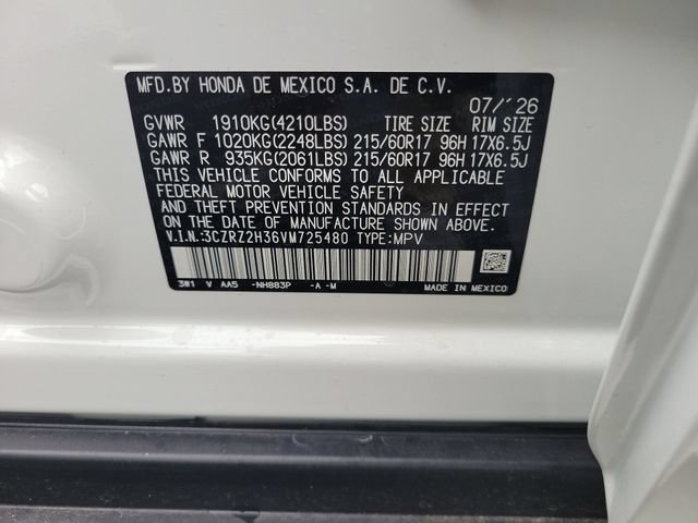 New 2027 Honda HR-V LX image 39