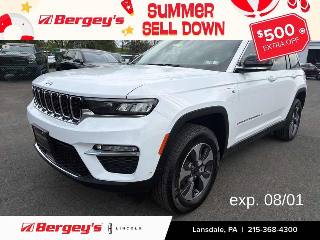 Used 2022 Jeep Grand Cherokee Limited 4xe w/ Luxury Tech Group II