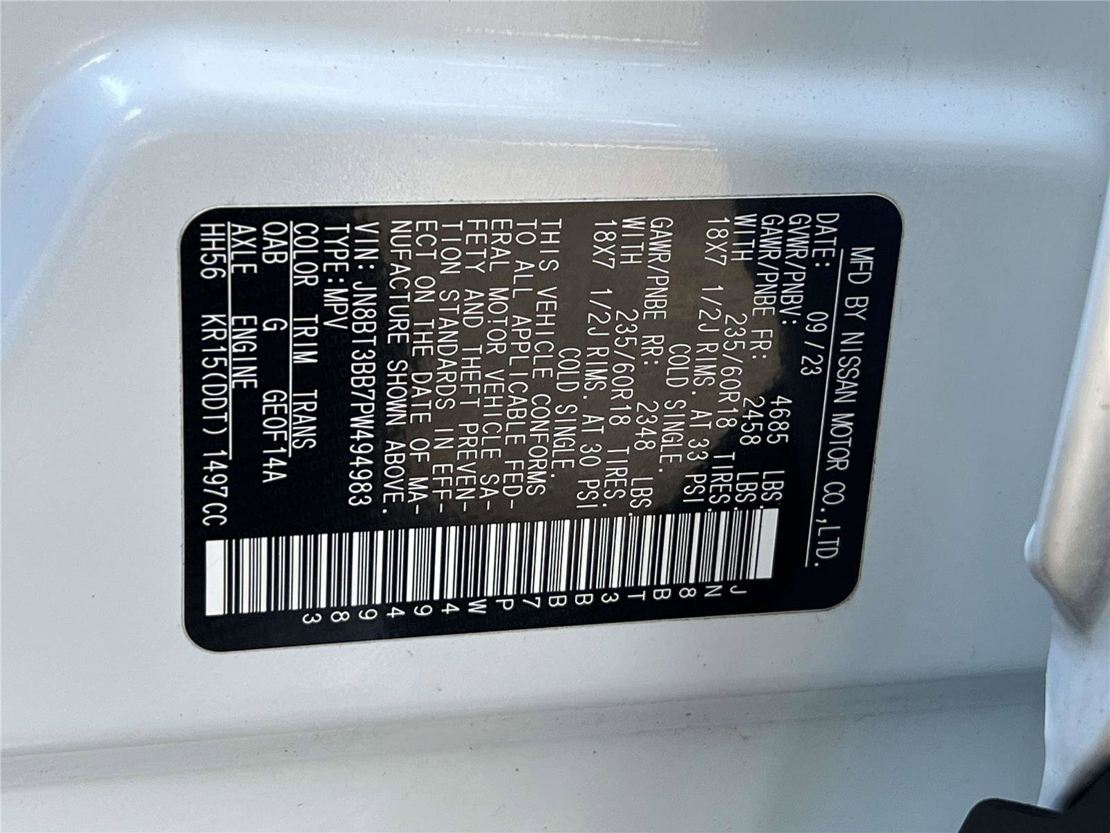 Used 2023 Nissan Rogue SV image 24