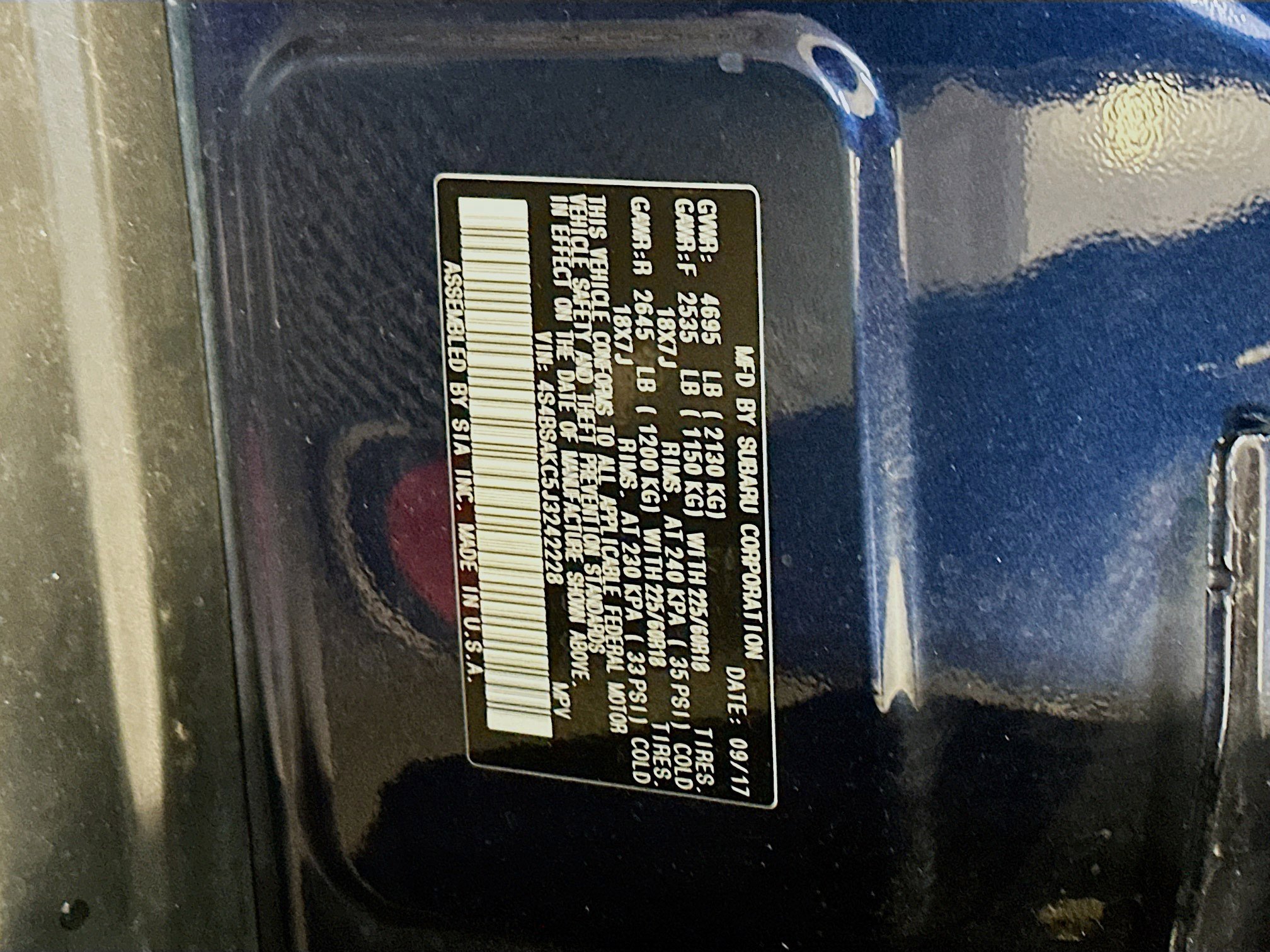 Used 2018 Subaru Outback 2.5i Limited w/ Popular Package #2 AWD/4WD image 12