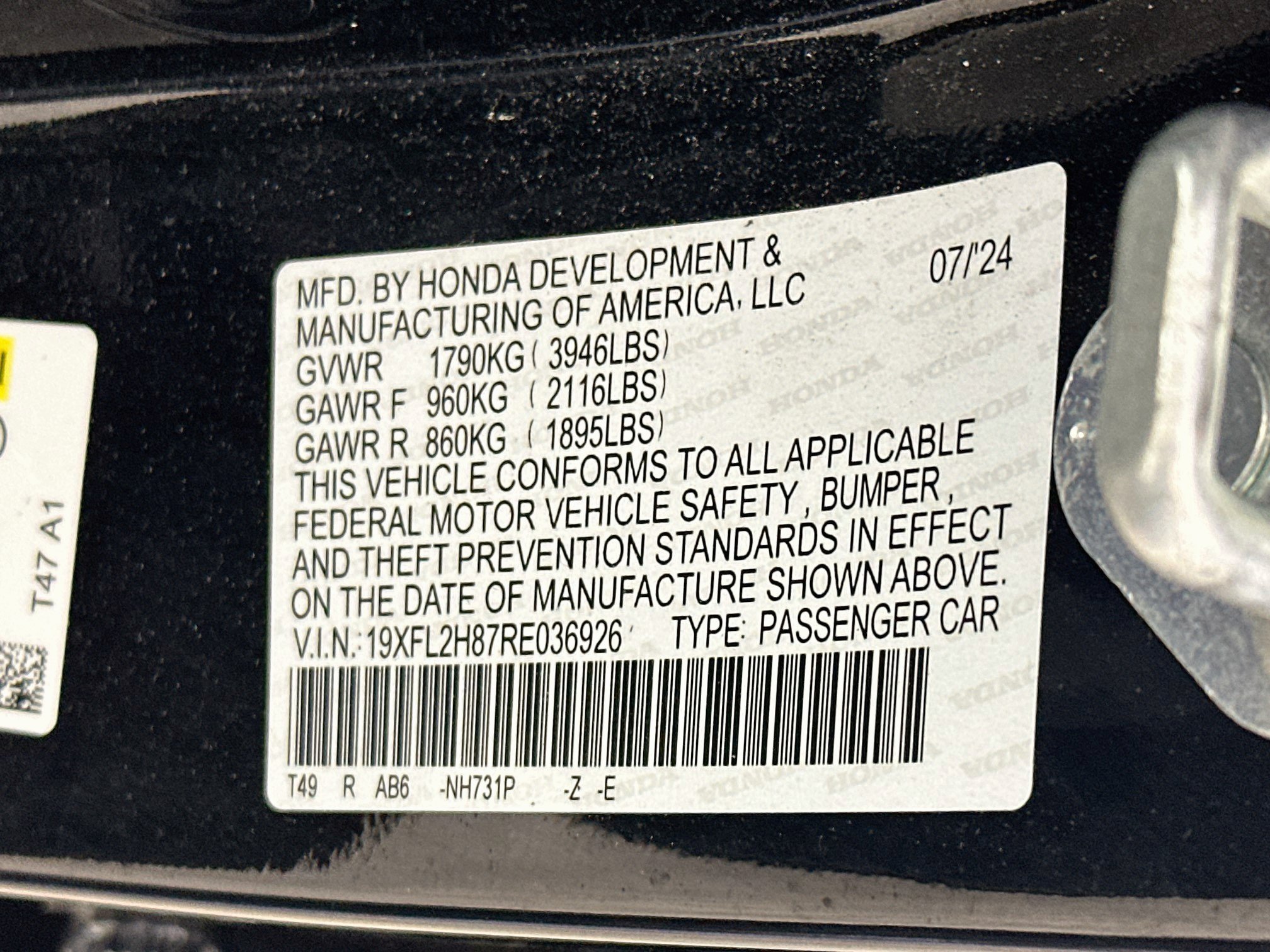 Used 2024 Honda Civic Sport image 12