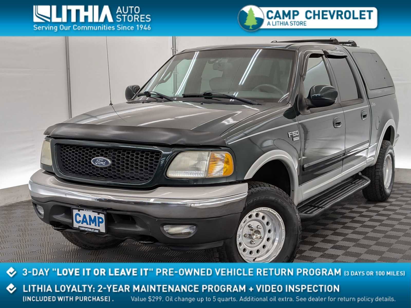 Used 2002 Ford F150 4x4 SuperCrew