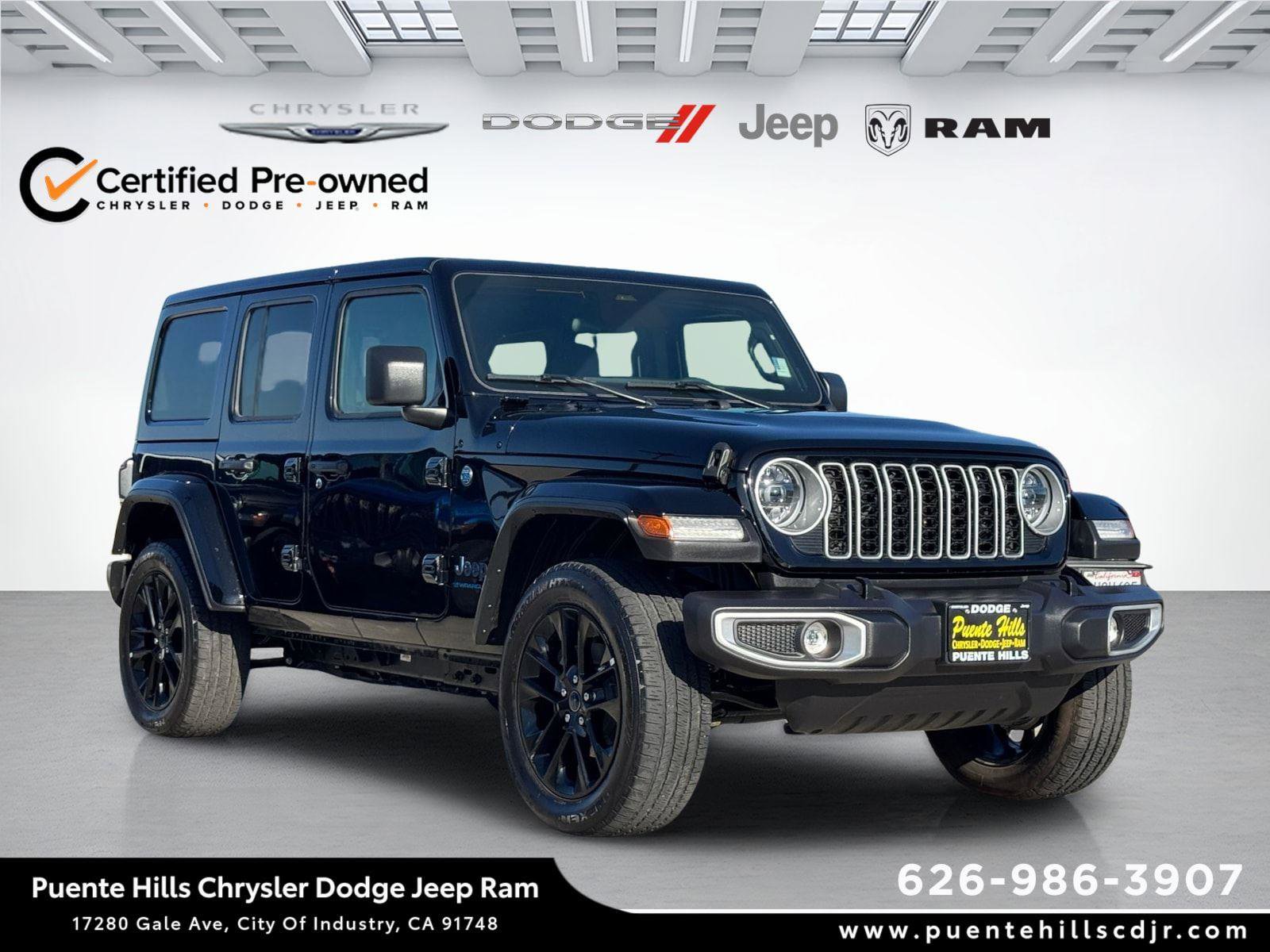 Certified 2025 Jeep Wrangler Sahara w/ Safety Group
