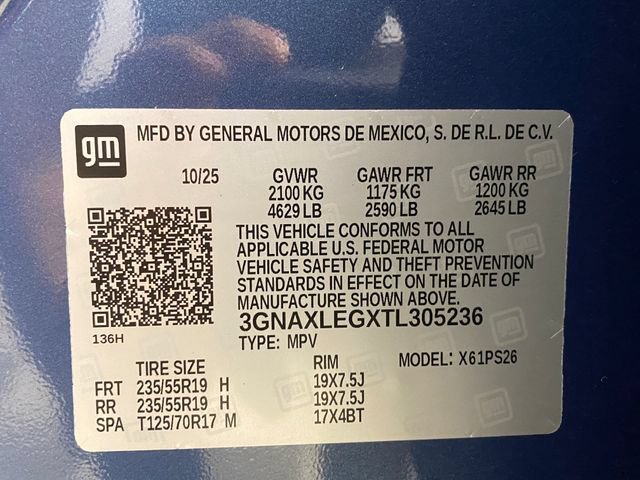 Used 2026 Chevrolet Equinox RS FWD image 31