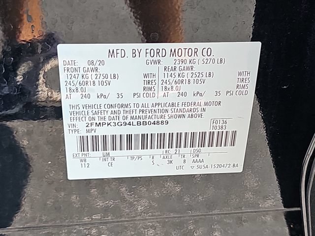 Used 2020 Ford Edge SE FWD image 37