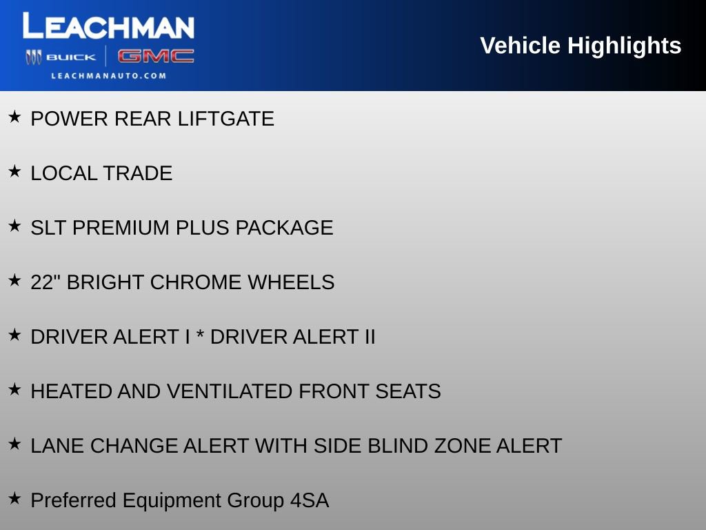 Used 2019 GMC Sierra 1500 SLT w/ SLT Premium Plus Package image 4