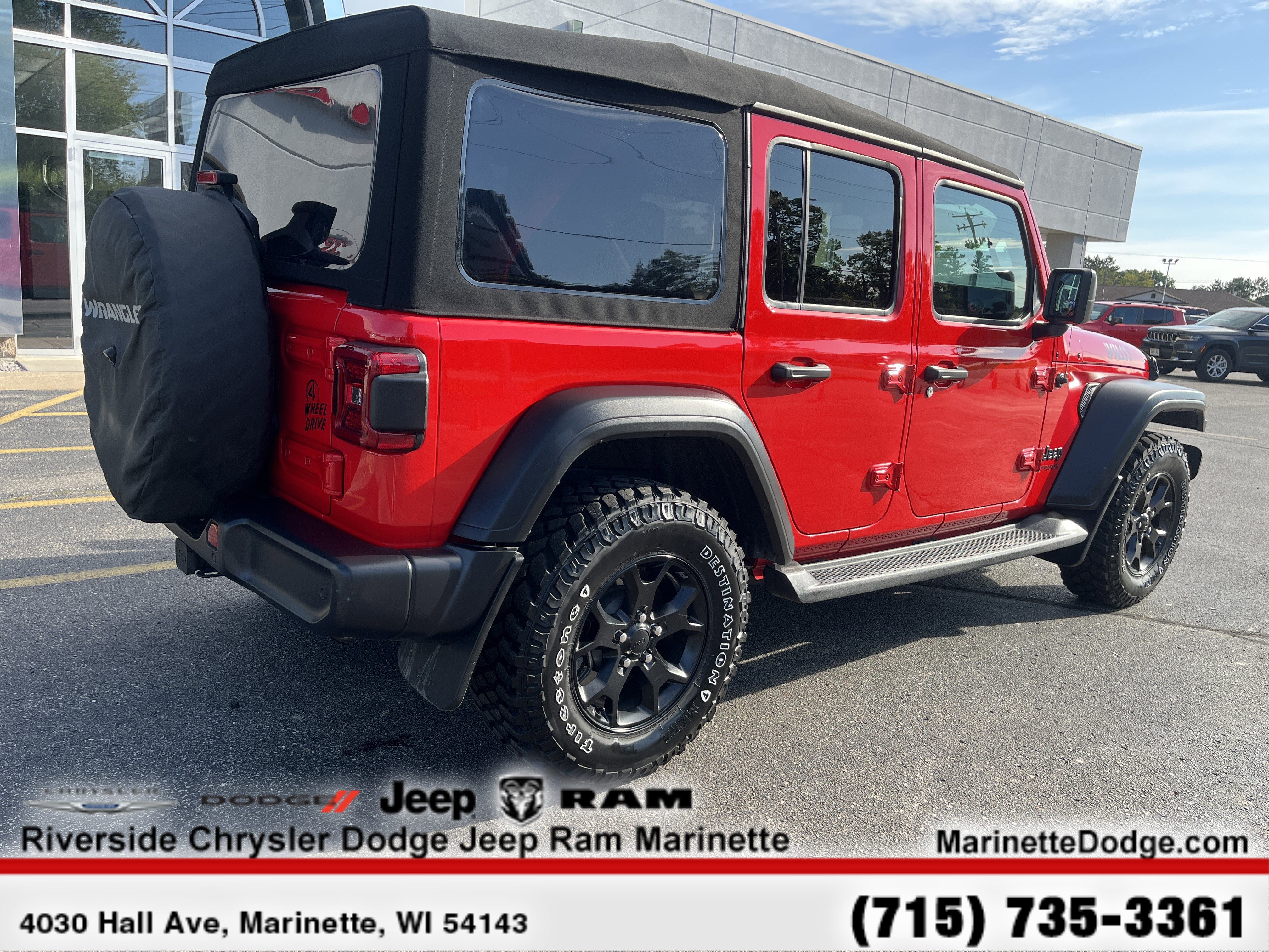 Used 2021 Jeep Wrangler Unlimited Willys image 10