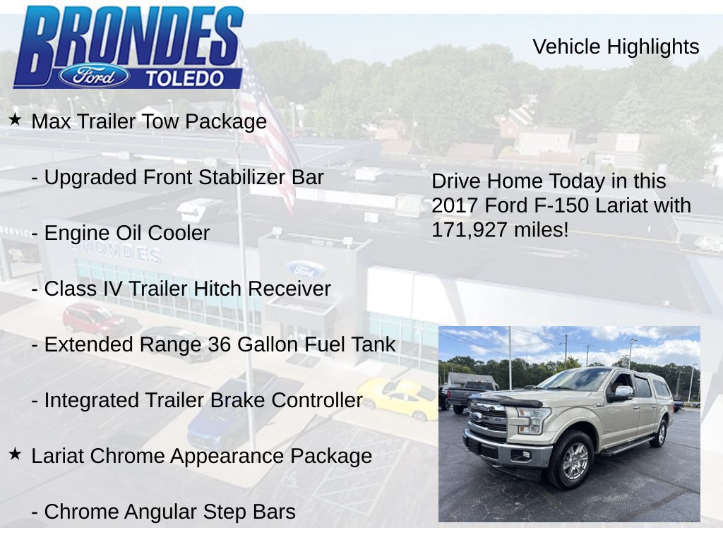 Used 2017 Ford F150 Lariat w/ Equipment Group 502A Luxury AWD/4WD image 22