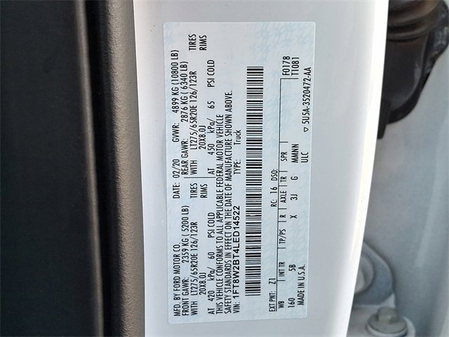 Certified 2020 Ford F250 Lariat w/ Lariat Ultimate Package image 27