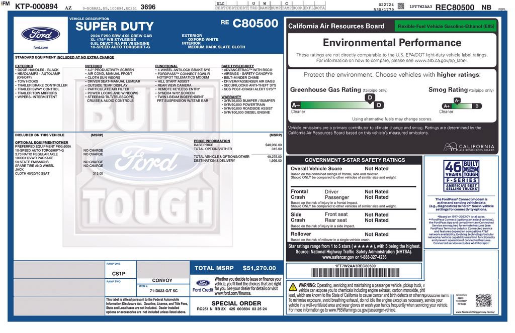 Used 2024 Ford F250 XL RWD image 9
