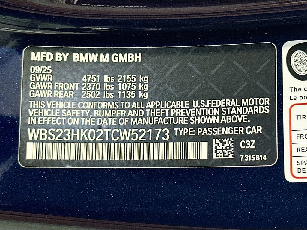 New 2026 BMW M4 Competition w/ Executive Package RWD image 33