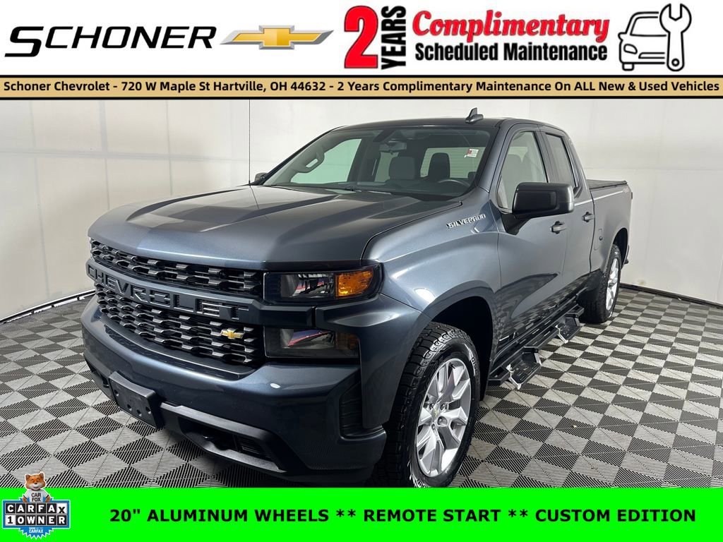 Used 2021 Chevrolet Silverado 1500 Custom AWD/4WD image 1