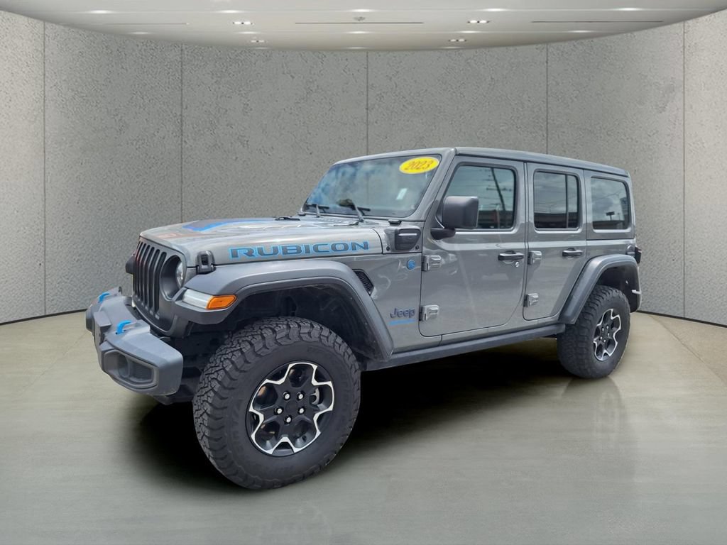 Used 2023 Jeep Wrangler Unlimited Rubicon 4xe w/ Cold Weather Group AWD/4WD image 9