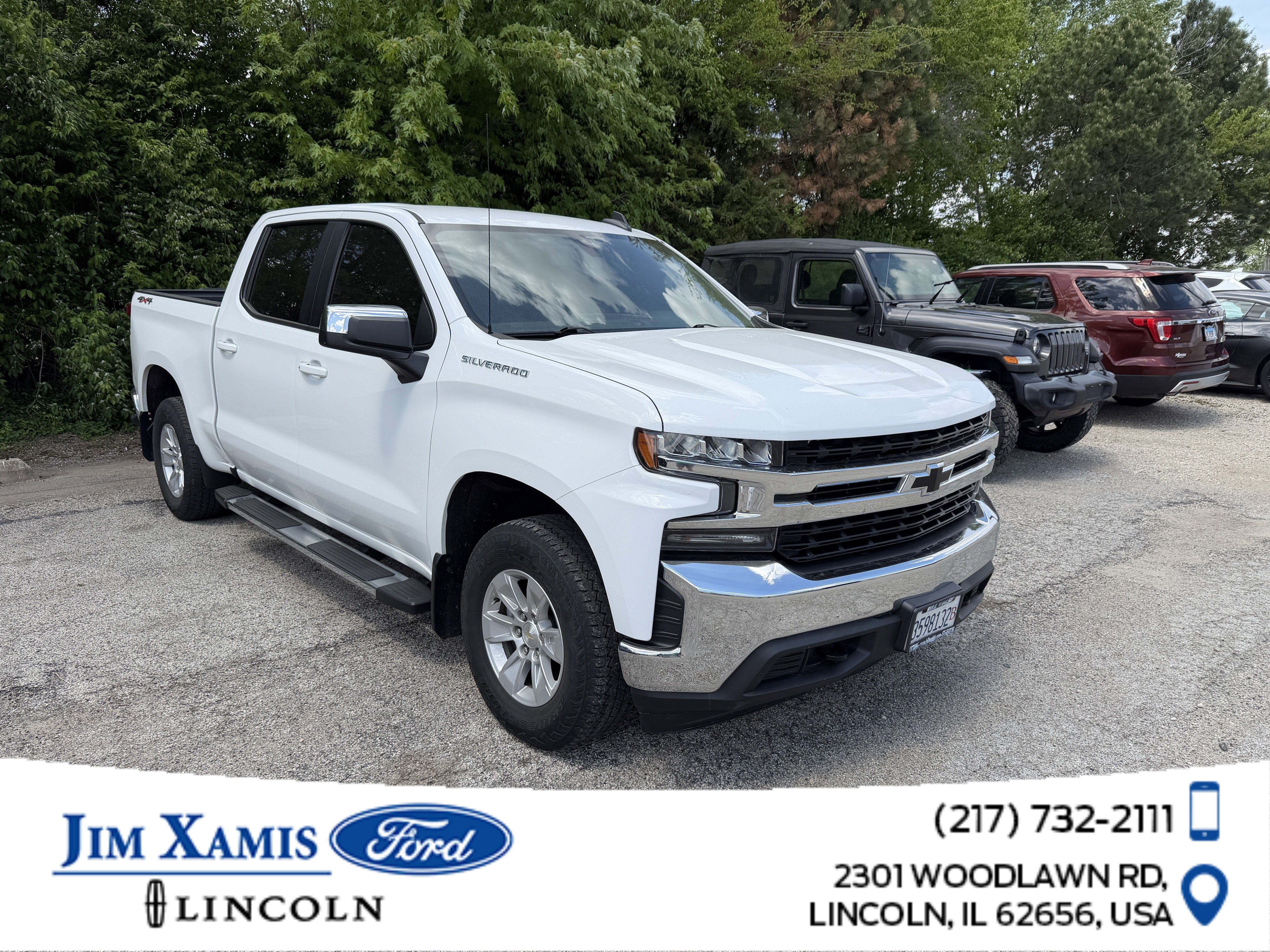 Used 2021 Chevrolet Silverado 1500 LT w/ Bed Protection Package AWD/4WD image 1