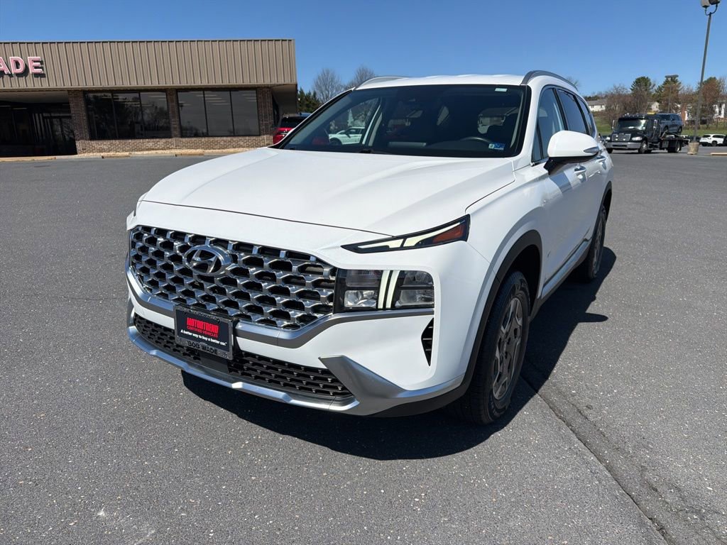 Used 2021 Hyundai Santa Fe Blue w/ Cargo Package
