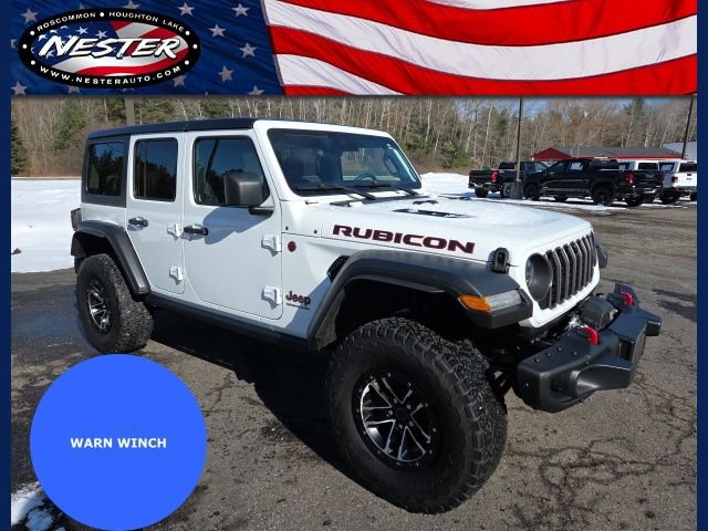 Used 2024 Jeep Wrangler Unlimited Rubicon w/ XTREMEE 35" Tire Package