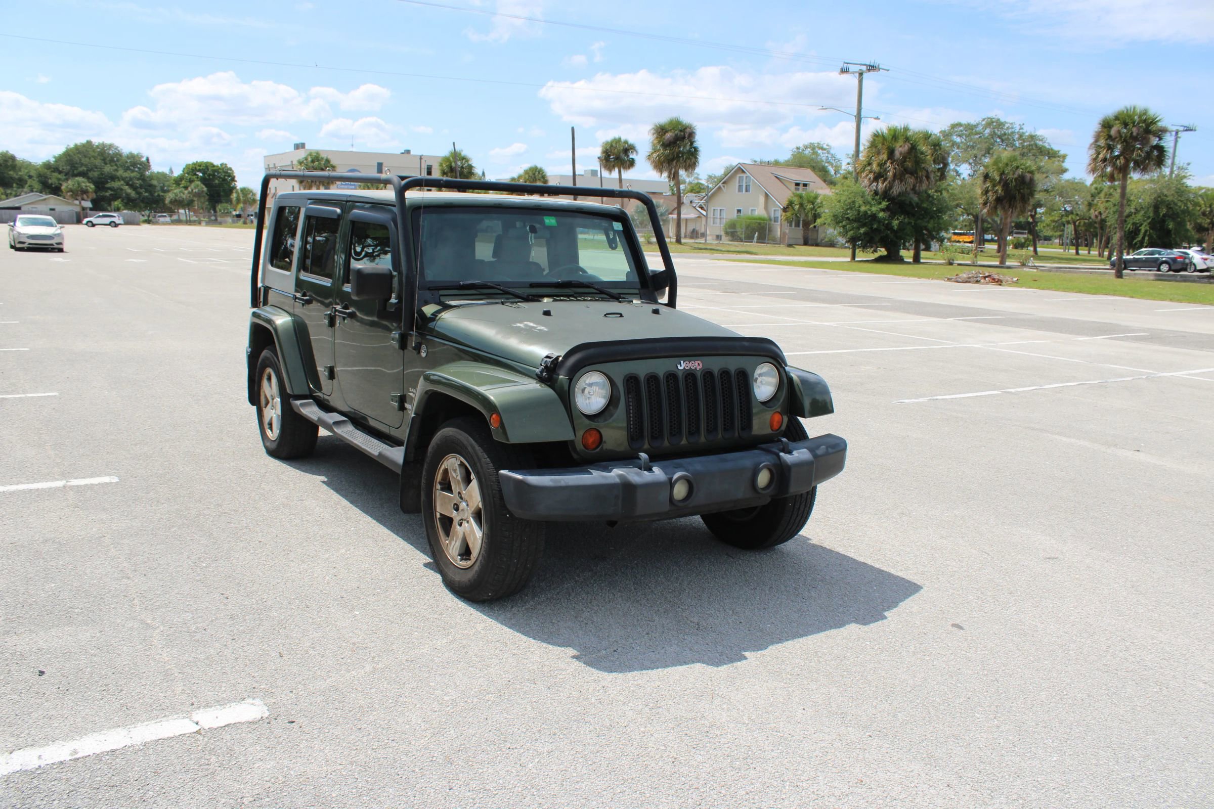Used 2008 Jeep Wrangler Unlimited Sahara w/ Trailer Tow Group AWD/4WD image 12
