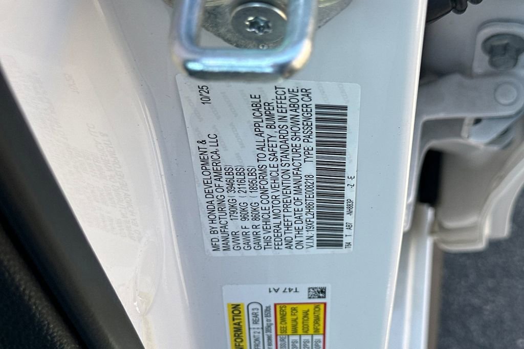 New 2026 Honda Civic Sport image 32