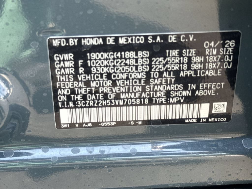 New 2027 Honda HR-V Sport image 26