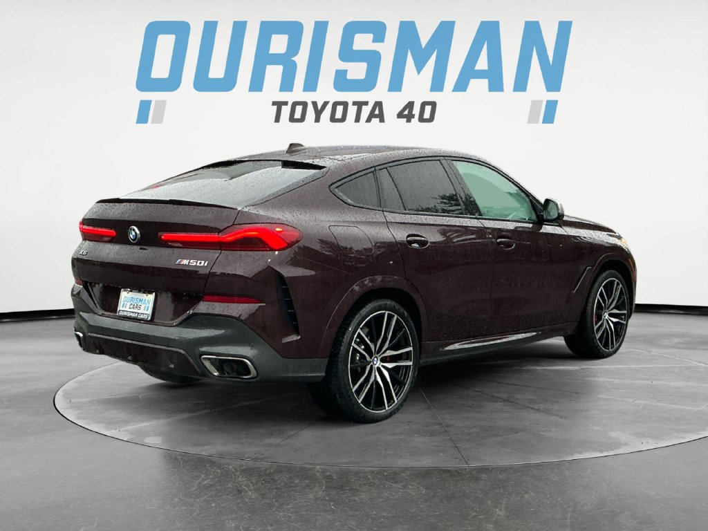 Used 2021 BMW X6 M50i w/ Executive Package AWD/4WD image 7