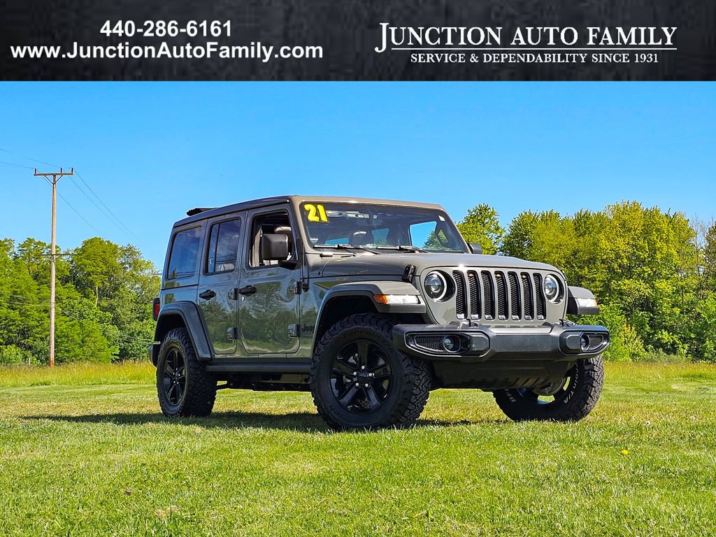 Certified 2021 Jeep Wrangler Unlimited Sahara