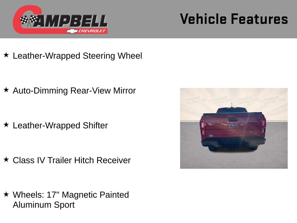 Used 2021 Ford Ranger XLT w/ Equipment Group 301A Mid image 16