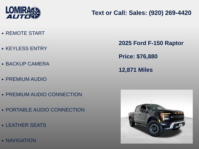 Used 2025 Ford F150 Raptor AWD/4WD image 21