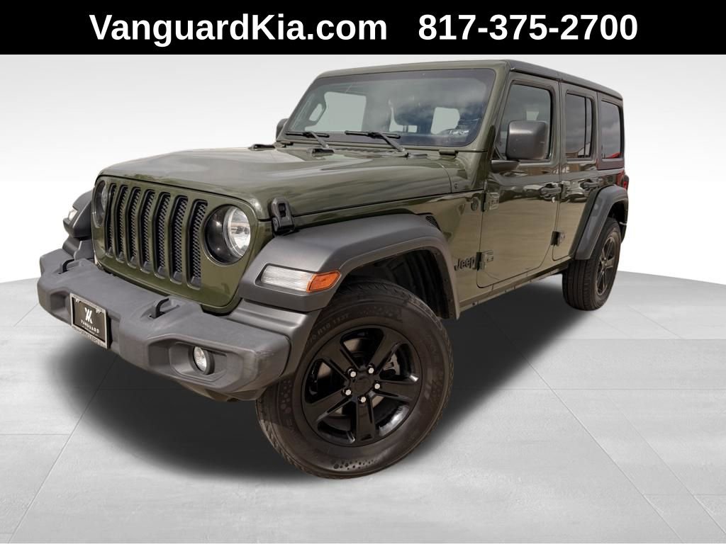 Used 2021 Jeep Wrangler Unlimited Sport image 1