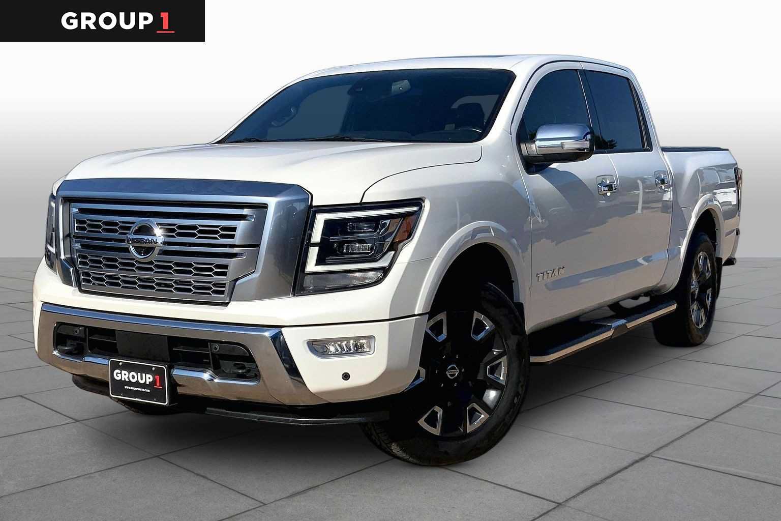 Used 2022 Nissan Titan Platinum Reserve w/ Moonroof Package AWD/4WD image 1