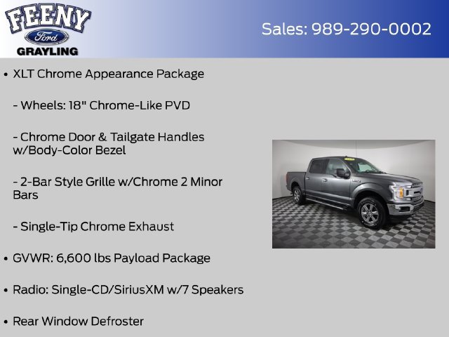 Used 2018 Ford F150 XLT w/ Equipment Group 302A Luxury AWD/4WD image 17