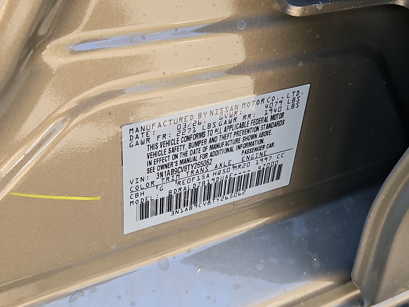New 2026 Nissan Sentra SV w/ SV Convenience Package FWD image 20