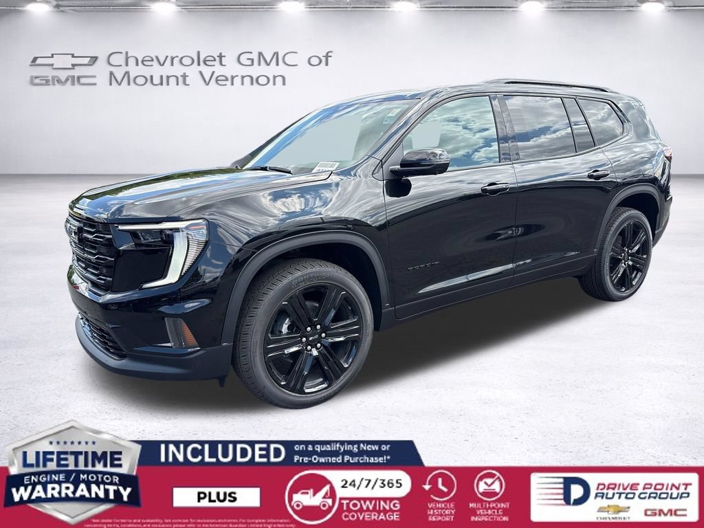 New 2026 GMC Acadia Elevation w/ Black Edition AWD/4WD 360° Tour