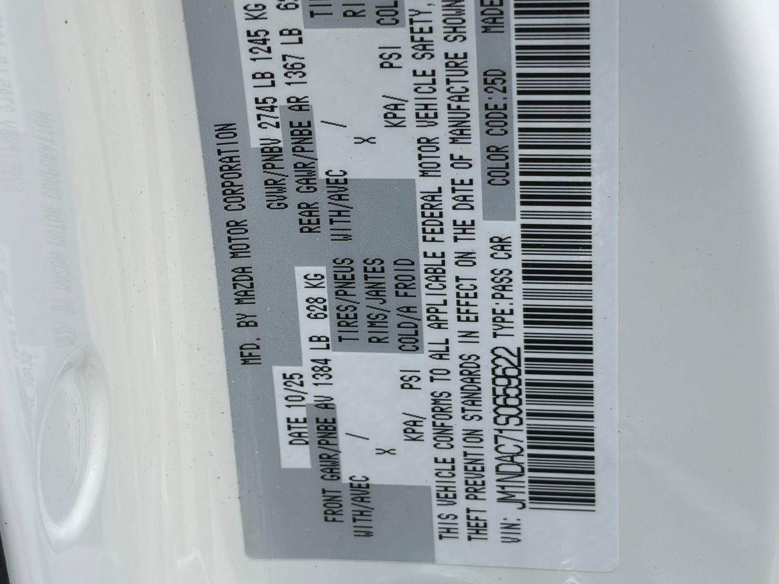 New 2025 MAZDA MX-5 Miata Club w/ Brembo/BBS Recaro Package image 26