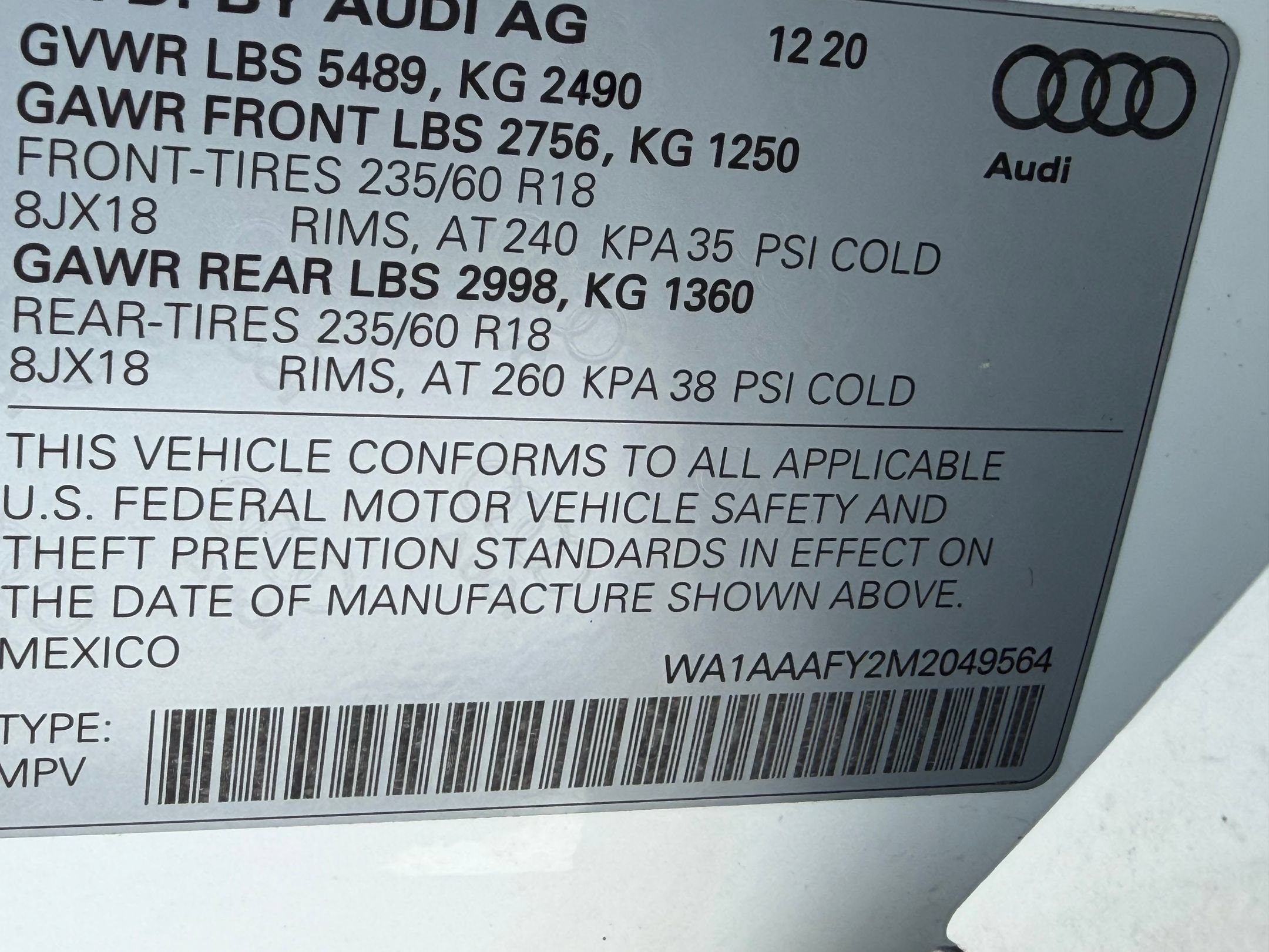 Used 2021 Audi Q5 2.0T Premium w/ Convenience Package AWD/4WD image 24