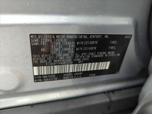 Used 2022 Toyota RAV4 Limited AWD/4WD image 25