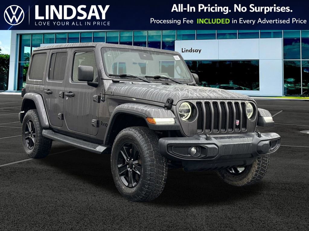 Used 2020 Jeep Wrangler Unlimited Sahara image 1
